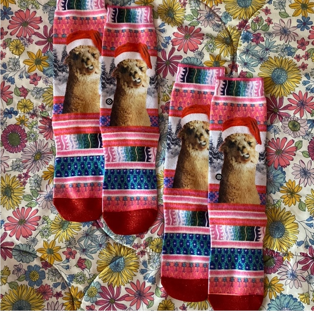 STANCE Tinsel Tina Llama Socks 2 Pairs